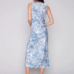 Printed Satin Dress - Charlie B -  - Sugar River Shoppe - 