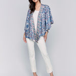 Printed Satin Kimono - Charlie B - 690178609374 - Sugar River Shoppe - 