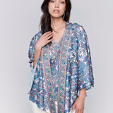 Printed Satin Kimono - Charlie B - 690178609374 - Sugar River Shoppe - 