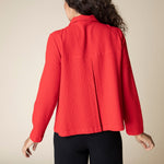 Pucker Weave Statement Jacket - Habitat - 194451493686 - Sugar River Shoppe - 
