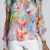 Pullover with Smocked Cuff - APNY - 605258485656 - Sugar River Shoppe - 