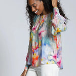 Pullover with Smocked Cuff - APNY - 605258485656 - Sugar River Shoppe - 