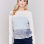 Raglan Sleeve Crew Neck Sweater - Charlie B - 690178528873 - Sugar River Shoppe - 