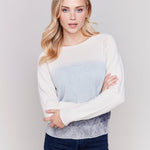 Raglan Sleeve Crew Neck Sweater - Charlie B - 690178528873 - Sugar River Shoppe - 