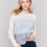 Raglan Sleeve Crew Neck Sweater - Charlie B - 690178528873 - Sugar River Shoppe - 