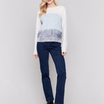 Raglan Sleeve Crew Neck Sweater - Charlie B - 690178528873 - Sugar River Shoppe - 