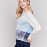 Raglan Sleeve Crew Neck Sweater - Charlie B - 690178528873 - Sugar River Shoppe - 