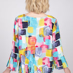 Rayon Crinkle Multi Arc Top - Habitat -  - Sugar River Shoppe - 