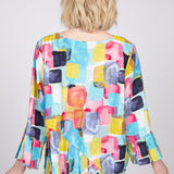 Rayon Crinkle Multi Arc Top - Habitat -  - Sugar River Shoppe - 