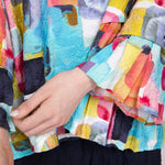 Rayon Crinkle Multi Arc Top - Habitat -  - Sugar River Shoppe - 