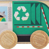 Recycling Truck - Maple Landmark - 679952102393 - Sugar River Shoppe - 