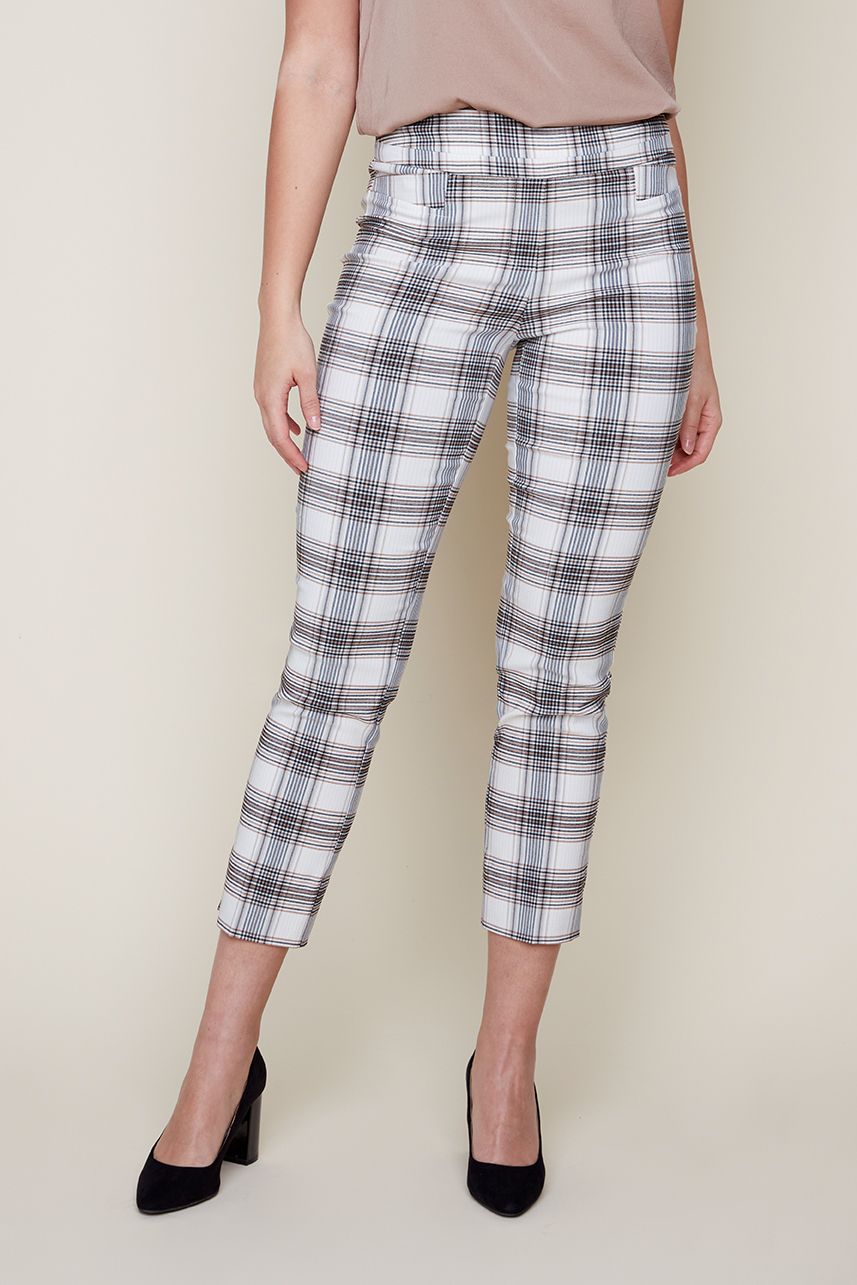Woven Pant - Tan Combo - Sugar River Shoppe
