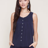 Indigo Blouse - Sugar River Shoppe