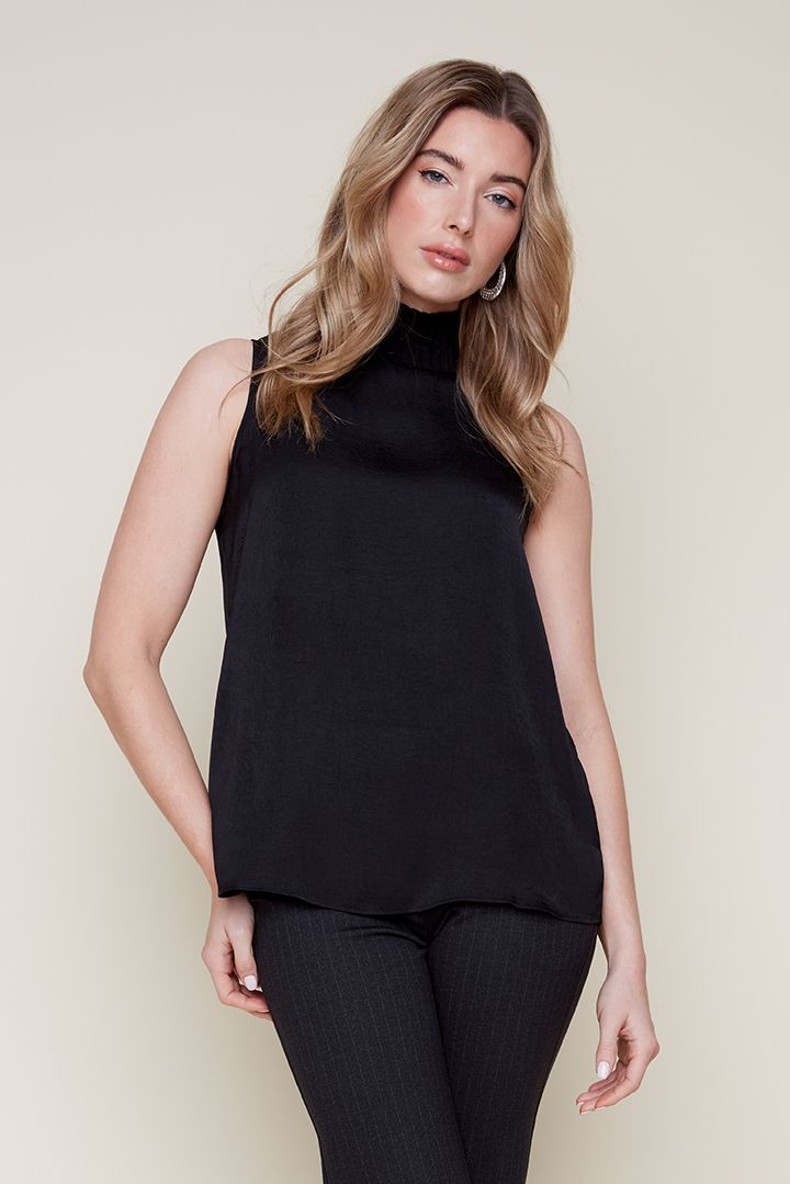 Sleeveless Blouse - Black - Sugar River Shoppe