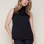 Sleeveless Blouse - Black - Sugar River Shoppe
