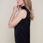 Sleeveless Blouse - Black - Sugar River Shoppe