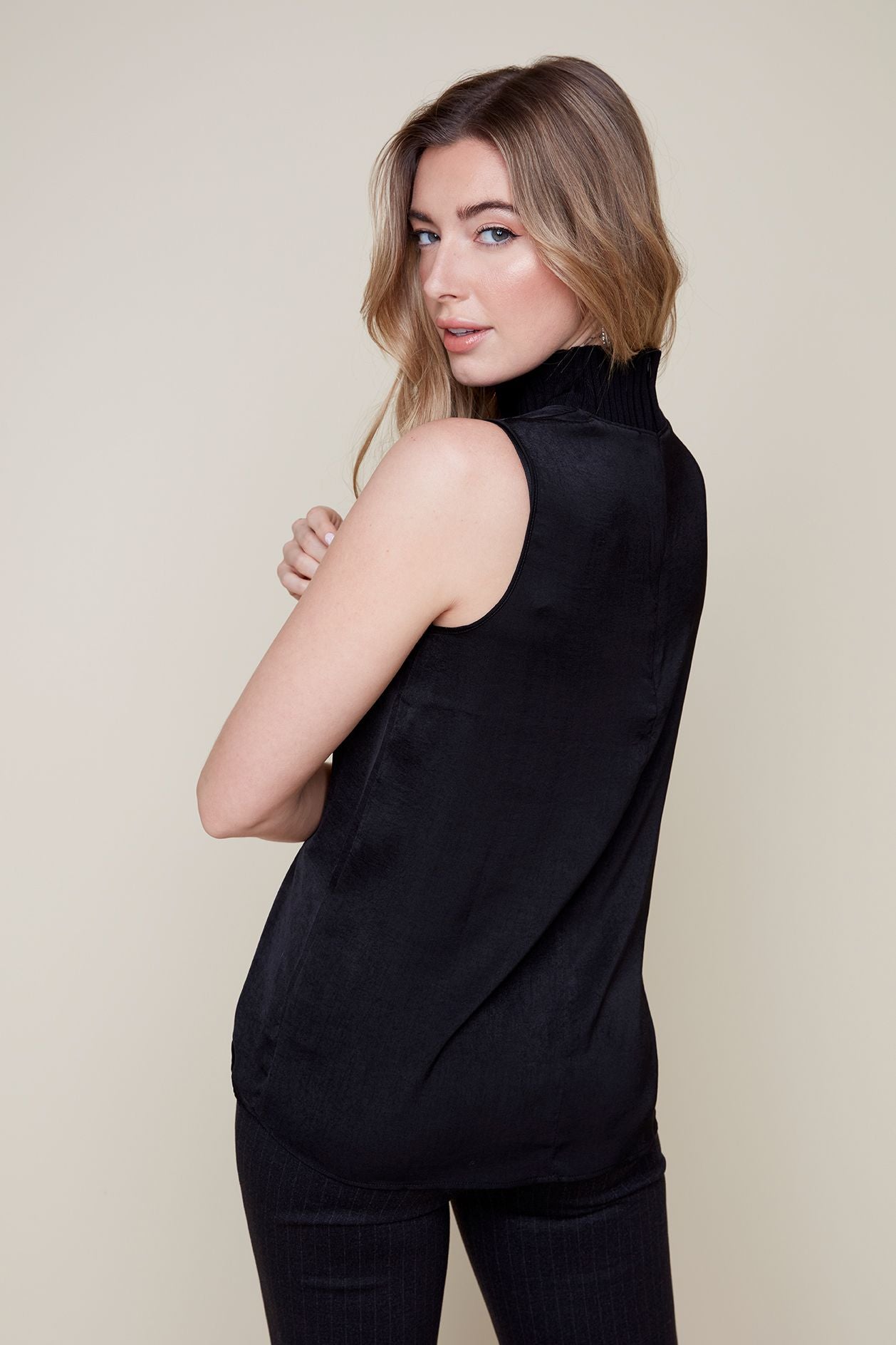 Sleeveless Blouse - Black - Sugar River Shoppe