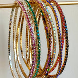 Rhinestone Stretch Bracelet - Treisi - 95273000 - Sugar River Shoppe - 