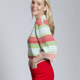 Ribbed Stripe Polo - APNY - 605258240064 - Sugar River Shoppe - 