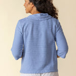 Ripple Effect Drape Neck Top - Habitat - 194451543633 - Sugar River Shoppe - 