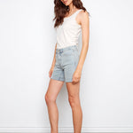 Rolled Cuff Denim Shorts - Charlie B - 690178745799 - Sugar River Shoppe - 