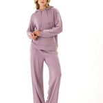 Romi Feather Fleece Trim Detail Hoodie - Threads 4 Thought - 195014930952 - Sugar River Shoppe - 