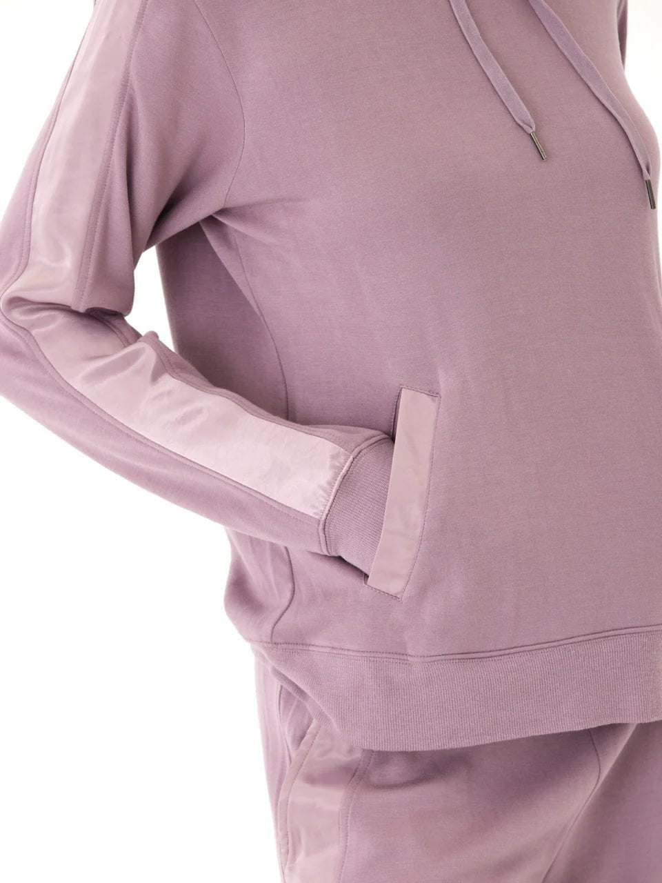 Romi Feather Fleece Trim Detail Hoodie - Threads 4 Thought - 195014930952 - Sugar River Shoppe - 