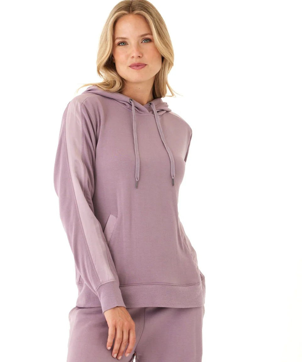Romi Feather Fleece Trim Detail Hoodie - Threads 4 Thought - 195014930952 - Sugar River Shoppe - 