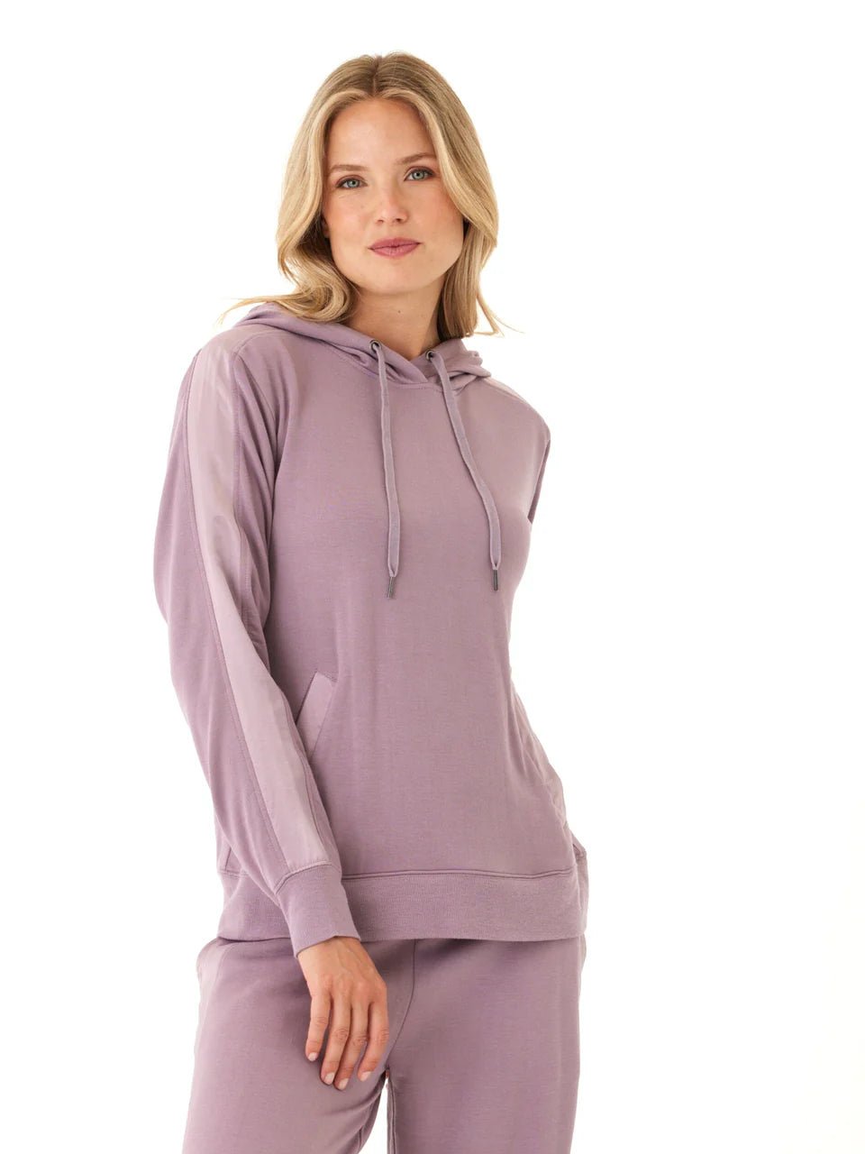 Romi Feather Fleece Trim Detail Hoodie - Threads 4 Thought - 195014930952 - Sugar River Shoppe - 