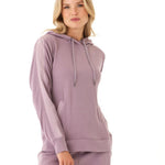 Romi Feather Fleece Trim Detail Hoodie - Threads 4 Thought - 195014930952 - Sugar River Shoppe - 