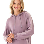 Romi Feather Fleece Trim Detail Hoodie - Threads 4 Thought - 195014930952 - Sugar River Shoppe - 