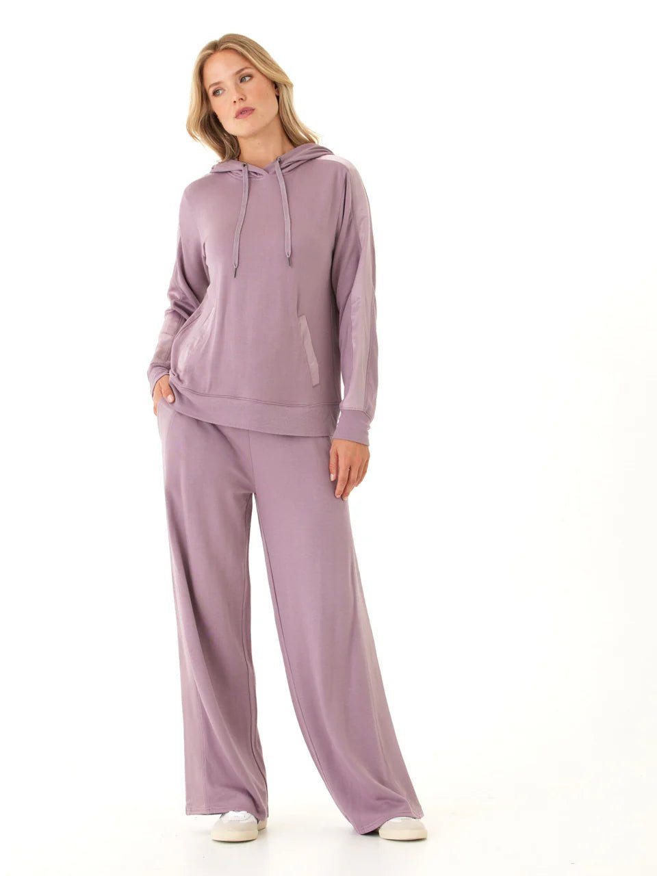 Romi Feather Fleece Trim Detail Hoodie - Threads 4 Thought - 195014930952 - Sugar River Shoppe - 