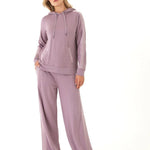 Romi Feather Fleece Trim Detail Hoodie - Threads 4 Thought - 195014930952 - Sugar River Shoppe - 