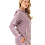 Romi Feather Fleece Trim Detail Hoodie - Threads 4 Thought - 195014930952 - Sugar River Shoppe - 