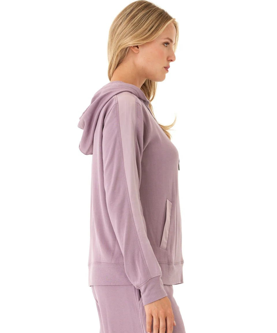 Romi Feather Fleece Trim Detail Hoodie - Threads 4 Thought - 195014930952 - Sugar River Shoppe - 