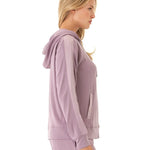 Romi Feather Fleece Trim Detail Hoodie - Threads 4 Thought - 195014930952 - Sugar River Shoppe - 