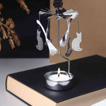 Rotary Candleholder, Scary Town - Talla Imports - 7330123006621 - Sugar River Shoppe - 