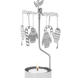 Rotary Candleholder, Winter - Talla Imports - 7330123005846 - Sugar River Shoppe - 