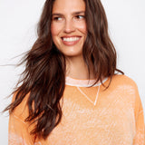 Round Hem Cotton Sweater - Charlie B - 690178745720 - Sugar River Shoppe - 