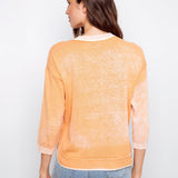 Round Hem Cotton Sweater - Charlie B - 690178745720 - Sugar River Shoppe - 