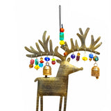 Rudolph The Reindeer/Iron/Beads&Bell - Moksha - A654367658062A - Sugar River Shoppe - 