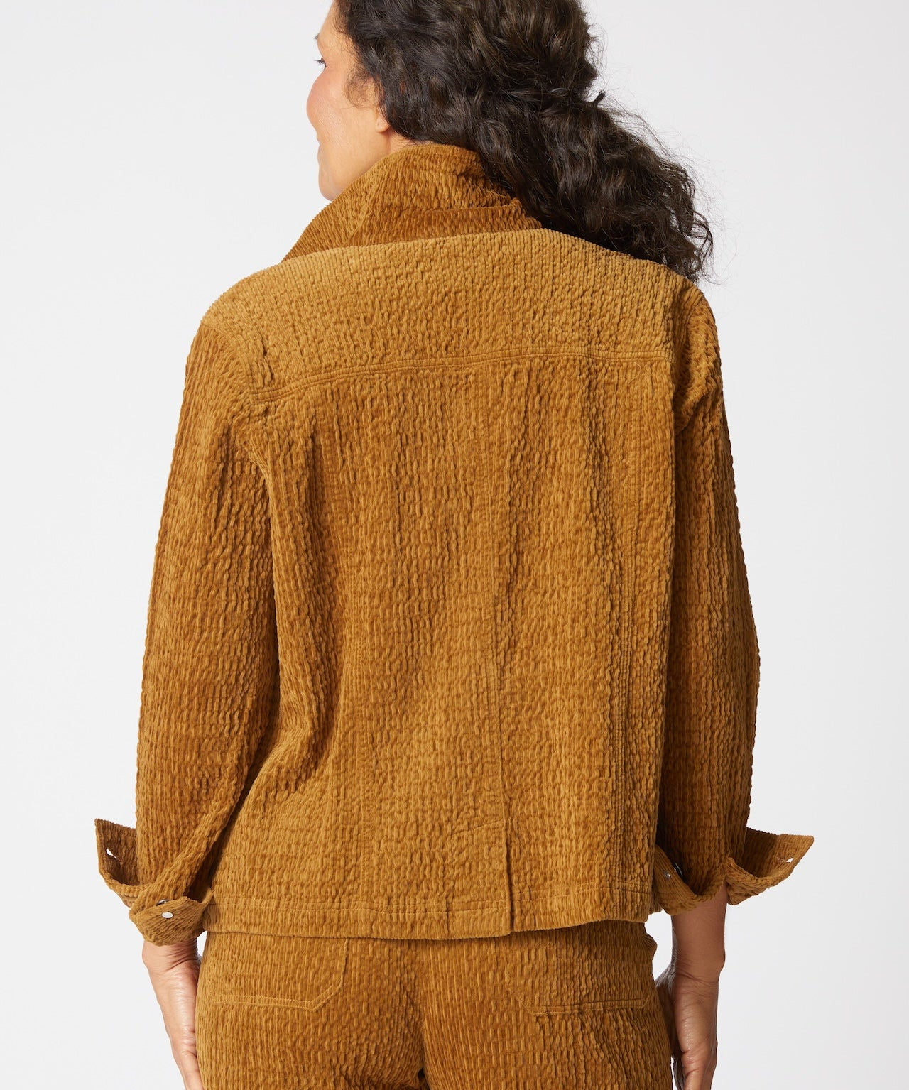 Rustic Stretch Cord Boyfriend Jacket - Habitat - 194451629931 - Sugar River Shoppe - 