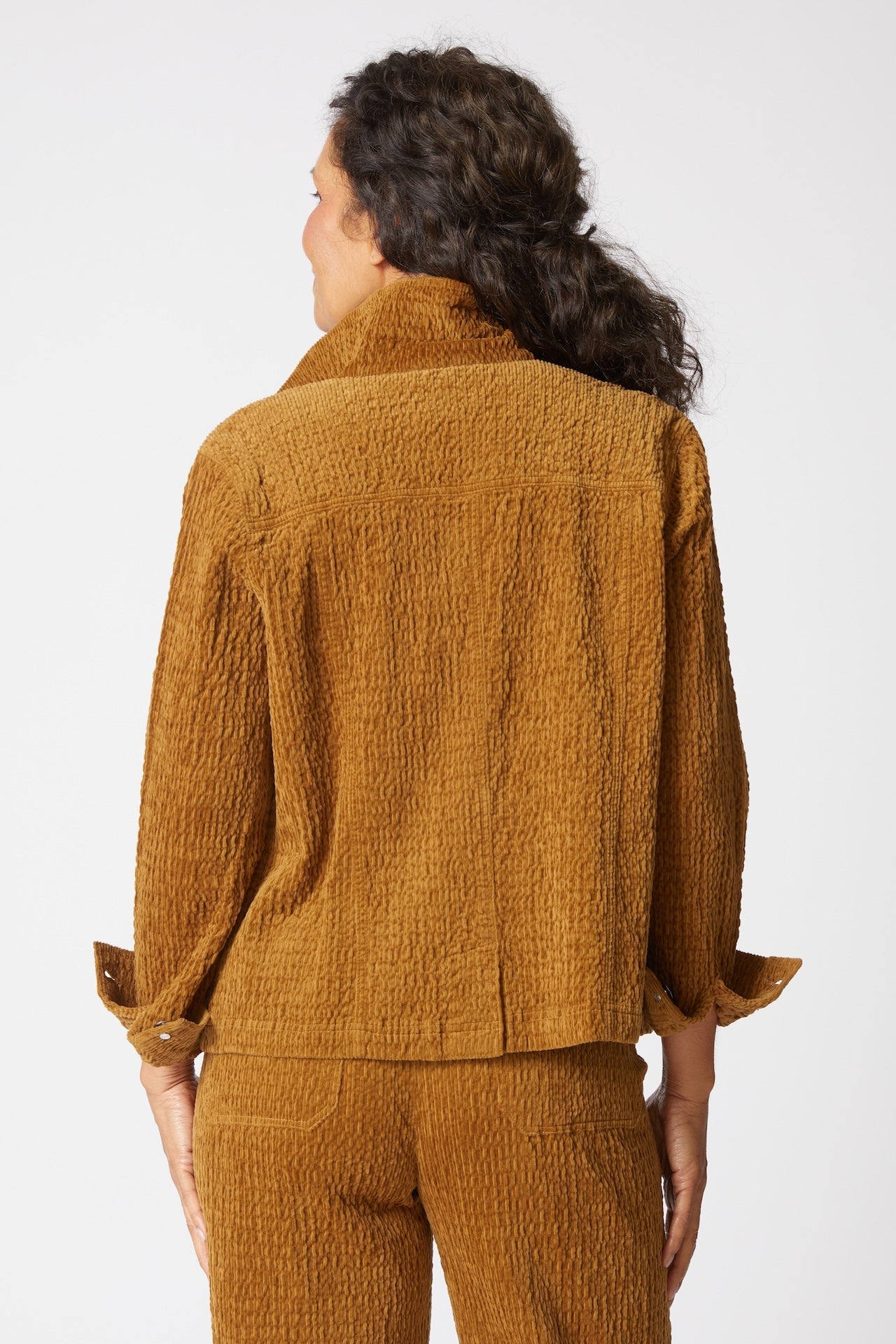 Rustic Stretch Cord Boyfriend Jacket - Habitat - 194451629931 - Sugar River Shoppe - 