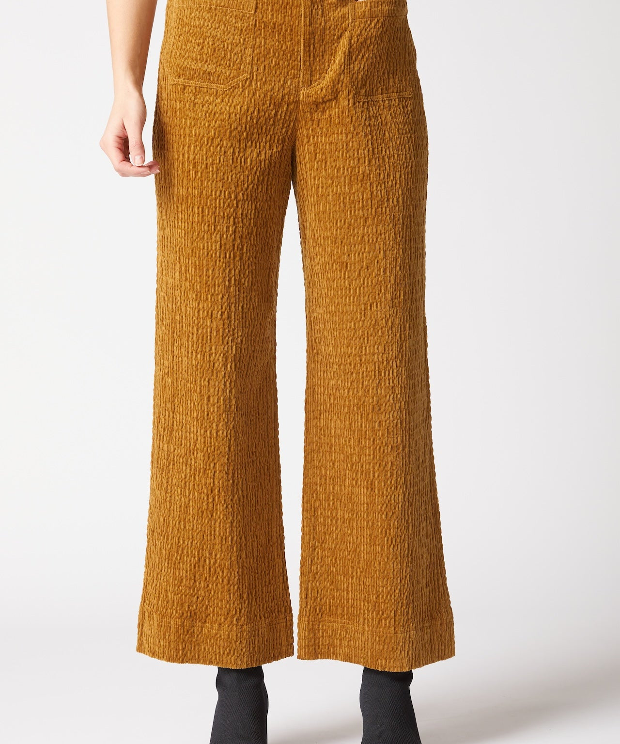 Rustic Stretch Cord Patch Pocket Ankle Pant - Habitat - 194451630173 - Sugar River Shoppe - 