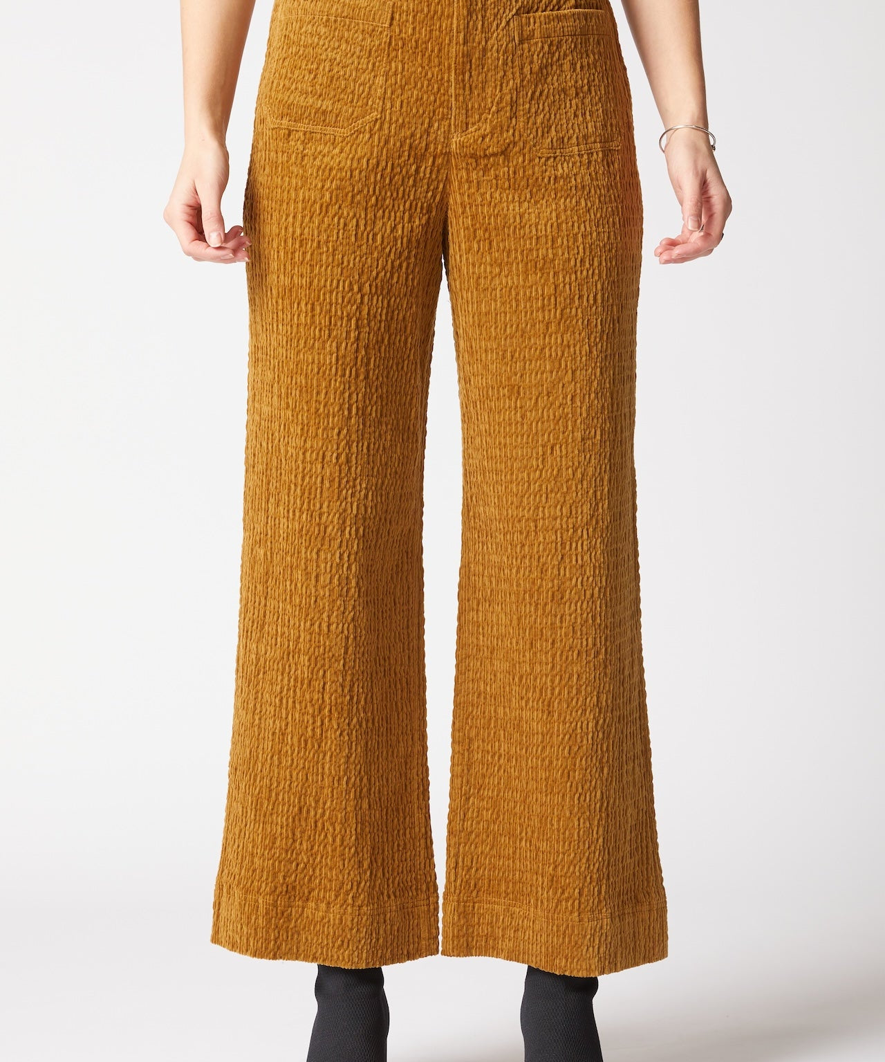 Rustic Stretch Cord Patch Pocket Ankle Pant - Habitat - 194451630173 - Sugar River Shoppe - 