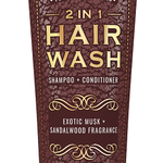 Man Bar 2 in 1 Hair Wash Exotic Musk & Sandalwood - Sugar River Shoppe