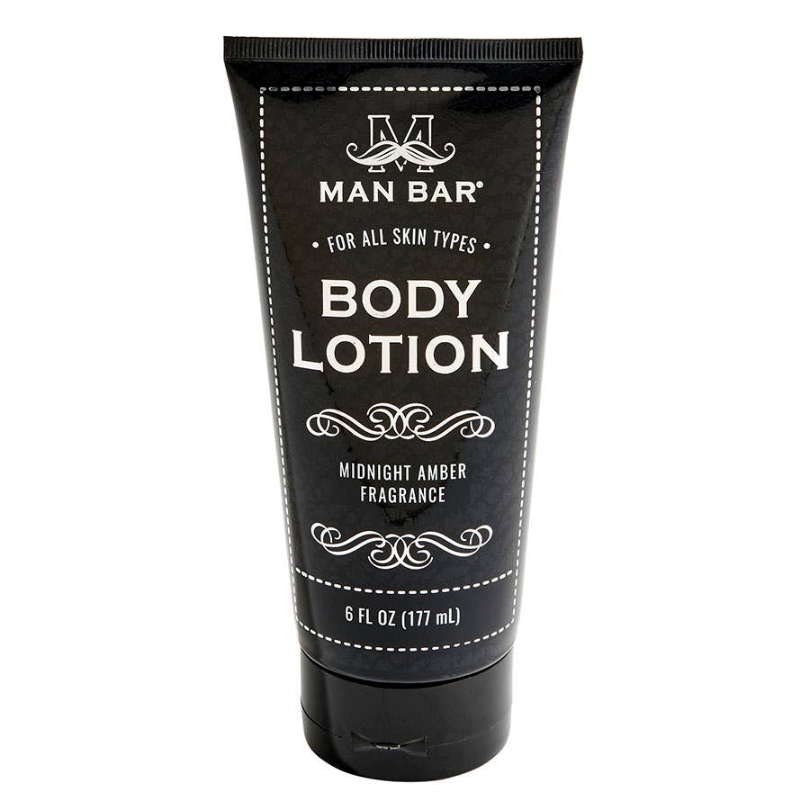 Man Bar Body Lotion - Midnight Amber - Sugar River Shoppe