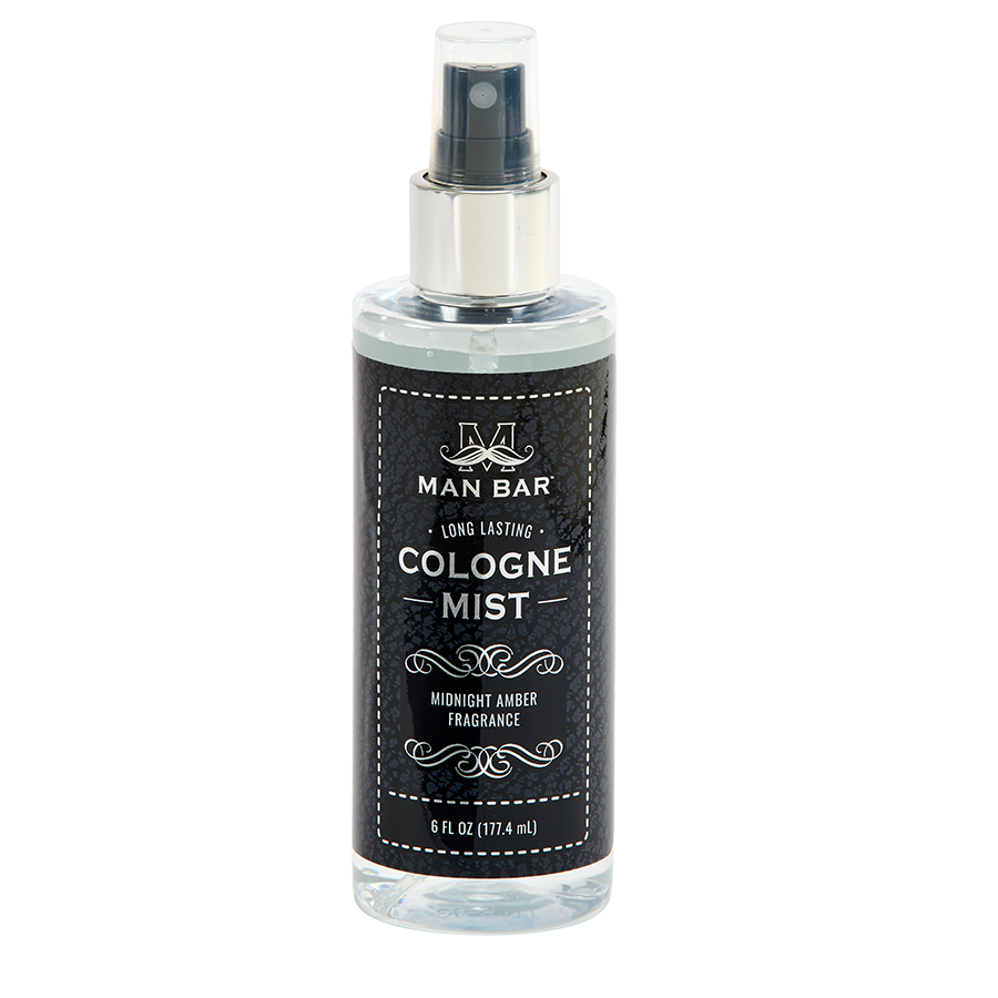 Man Bar Cologne Mist- Midnight Amber - Sugar River Shoppe