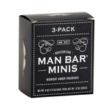 Man Bar Miniature Midnight Amber 3pc Gift Set - Sugar River Shoppe