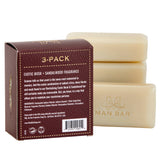 Man Bar Miniature Soap - Exotic Musk & Sandalwood 3pc Gift Set - Sugar River Shoppe